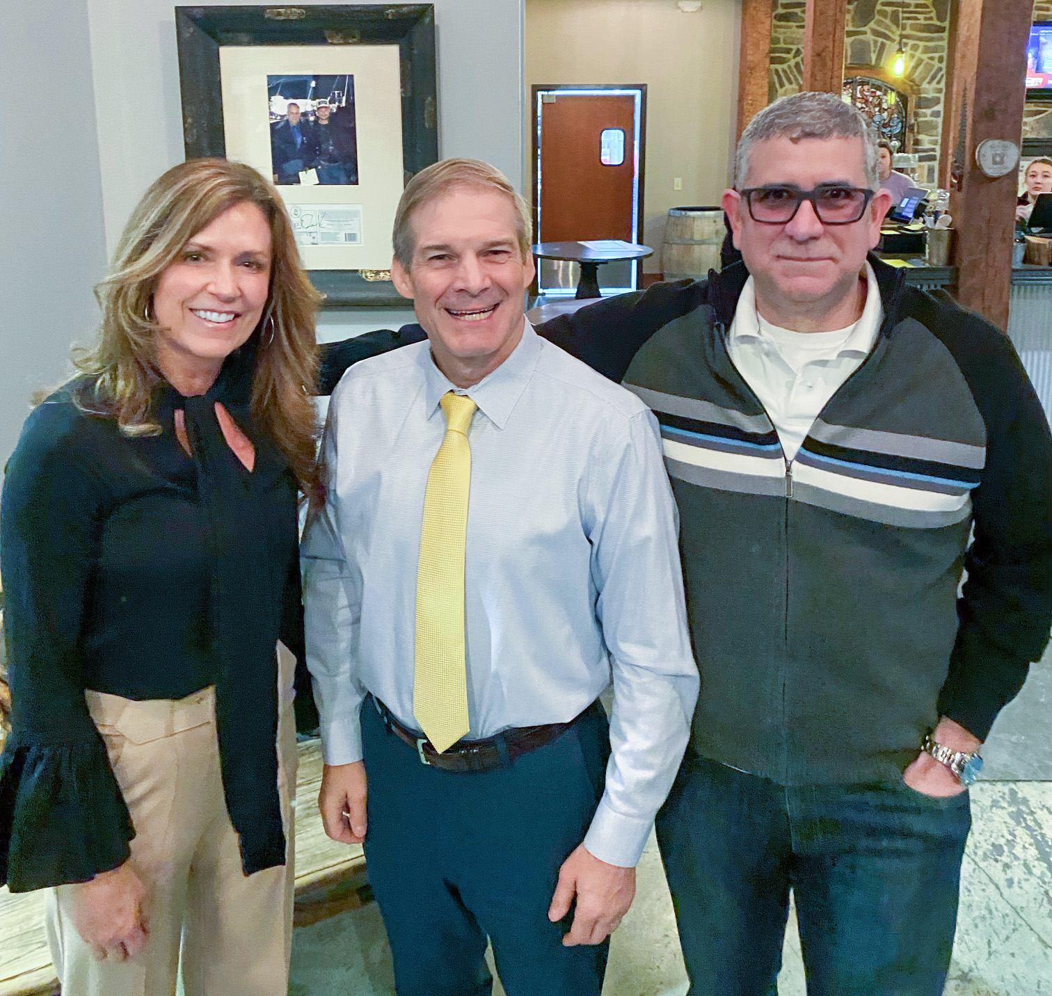 Carrie Masterson, U.S. Congressman Jim Jordan & Republican for State Central Committee Man Shelby Hunt